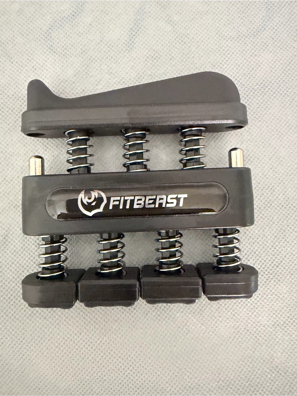 FitBeast Black Adjustable Finger Exerciser Hand Grip Strengthener Trainer(F317)